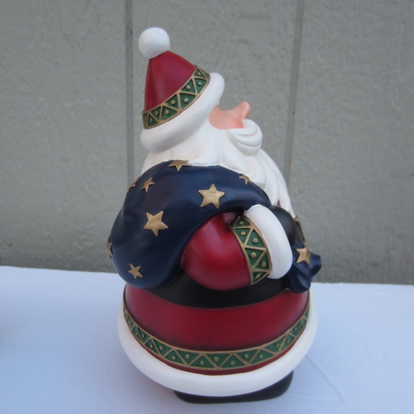 Decorative Santa Carrying Christmas Gift Bag  (10") Costco - Picture 12 of 14